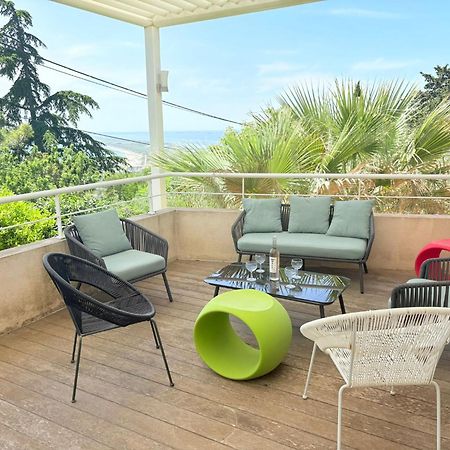 Atlantide - Somptueuse Villa Classee 4 Etoiles - Saint-Clair - Vue Exceptionnelle - Piscine Сет Екстериор снимка