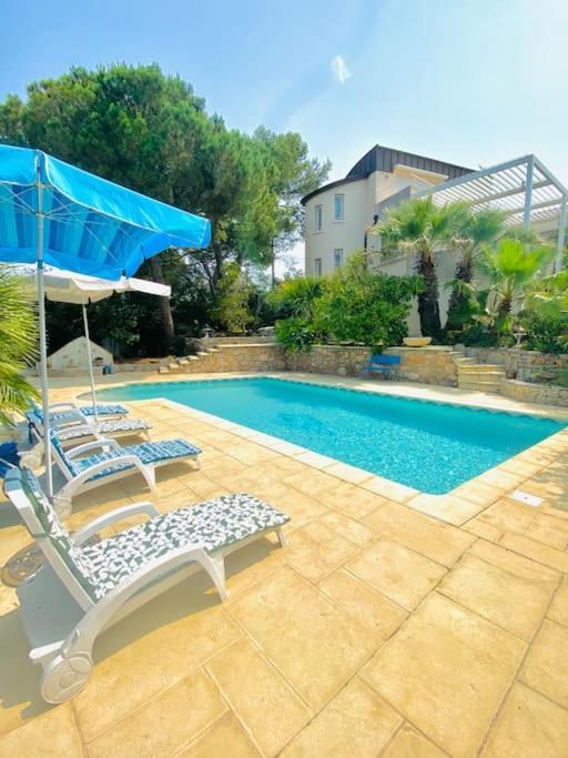 Atlantide - Somptueuse Villa Classee 4 Etoiles - Saint-Clair - Vue Exceptionnelle - Piscine Сет Екстериор снимка