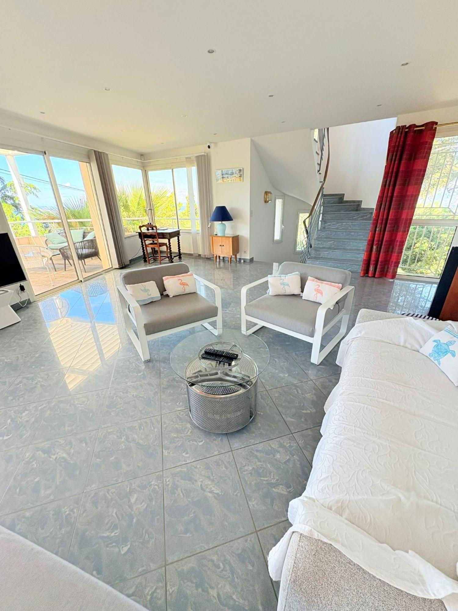 Atlantide - Somptueuse Villa Classee 4 Etoiles - Saint-Clair - Vue Exceptionnelle - Piscine Сет Екстериор снимка