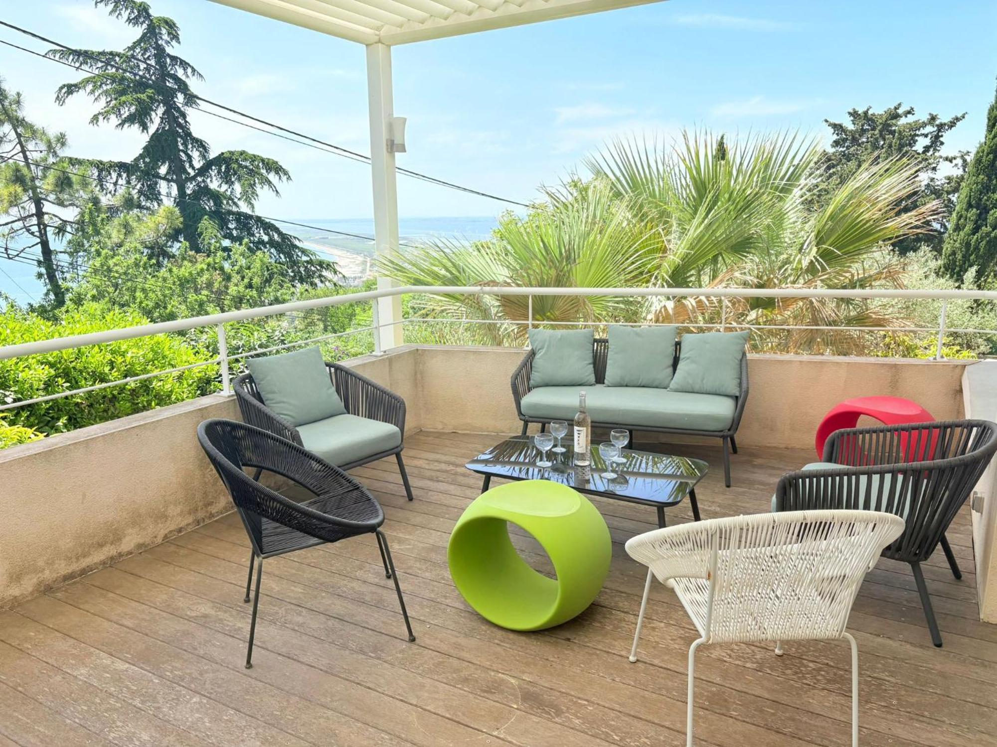 Atlantide - Somptueuse Villa Classee 4 Etoiles - Saint-Clair - Vue Exceptionnelle - Piscine Сет Екстериор снимка